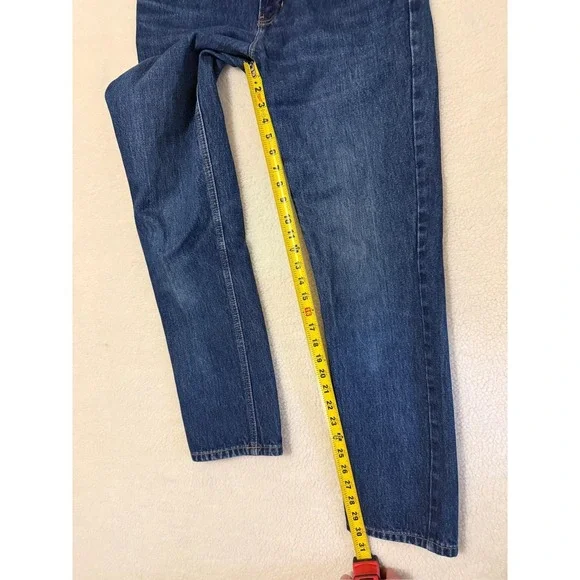 Vintage Gap Original Fit Straight Jeans Womens 10 High Rise 31x30 Made In USA - Picture 9 of 11